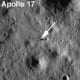 July 2009 - First photo of Apollo 17 landing site, zoomed in.