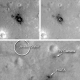 August 2009, Feb 2011 views compared to September 2011 of Antares descent module (legs and deck) plus nearby instruments.