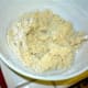 It should look like this when it is mixed and ready to knead.