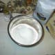 Mix the flour, sugar, and salt into a bowl of about 2 1/2 to 3 quarts.