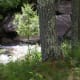 hiking trail along "the chute"