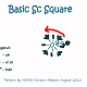 (3sc) makes the corner of the square.