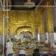 As one enters the main Gurudwara hall, one bows before the Holy Book placed right in front.