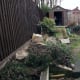 Friends patch of wasteland in his back garden to be converted into a raised vegetable plot.