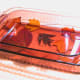 Preserving autumn leaves in glycerine