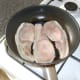 Frying back bacon