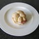 Top is placed on the bacon, pineapple and cream cheese roll
