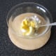 Hard boiled eggs are mashed with mayo and white pepper