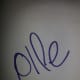 Shalom written in cursive Hebrew