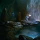 Jon Snow and Ygritte make out in the cave