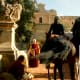 Mdina Gate, as Ned Stark rides up with his daughters into Kings Landing.
