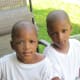 Great anticipation is expressed by DeShawn and Delonte as the animals arrived for their party.