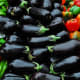 Aubergine and Mixed Peppers