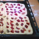 make oval shape ( I made it square), about 1/4 inch thick and press the meat slightly in the center.
