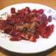 salted lamb or pork cubes