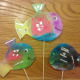 Our school of coffee filter fish!