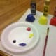 Paint each shell your desired color.