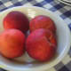 Fresh peaches ready to eat or bake into a pie!