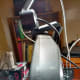 Side-view of webcam clipped to a laptop