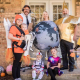 A space-inspired Halloween costume for big families.