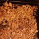 Allow granola to cool before enjoying.