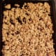Spread evenly over a cookie sheet. Bake at 350 degrees for 20 minutes or until granola starts turning golden brown.