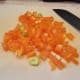 Chop up your bell pepper.