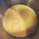 1. Flan mixture after resting