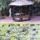 The restored garden of the Canal Museum.