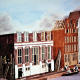 Models illustrate house building in Amsterdam.