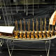 Model of the royal barge.