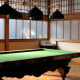 Billiard room, Tamozawa villa in winter.