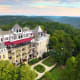 Back aerial view of The Crescent