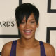 Rihanna's short haircut.