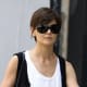 Boyish cut for women.