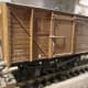 Ex-LMS Meat van with added brass wire grab rails