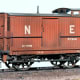 McGeown etched brass birdcage brakevan kit in express goods livery