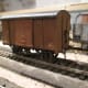 former Southern Railway plywood bodied van (1946) in British Railways fitted livery. I have a variety of non-London & North Eastern vehicles that would have been seen in the North Eastern Region on through or local branch traffic (Ratio kit)