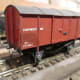 Ex-LNER Gunpowder Van - for mining and quarrying. Up to the early 1960s mining and quarrying was widespread in England, as in the former LNER area between central/eastern England and the Fifeshire coalfield in central Scotland