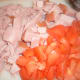 Chopped fully cooked ham and diced tomatoes