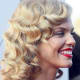Glamour medium-length curly hair