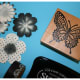 Items used to make card