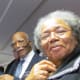 Special sections were designated for the elderly. Walker and Susie, thoroughly enjoyed the convention.
