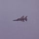 An F-15 performs at Andrews AFB, MD, May 1993.