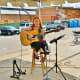 Entertainment on the day of our visit