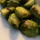 Oven-roasted Brussels sprouts