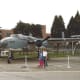 A B-25 at the Marine Corps Air-Ground Museum at Quantico Marine Base, VA, circa 1988.