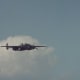 B-25 in flight over Joint Base Andrews.