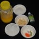 Step 1: Saute cashew nuts. Keep the ingredients ready.