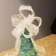 The third time is the charm. This ribbon bow is perfect as a topper for my tree.